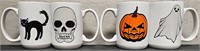 Halloween Coffee Mugs/Cups - 4 Pack