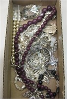 Box Of Assorted Jewelry