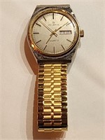 Vintage Helbros Watch gold Tone