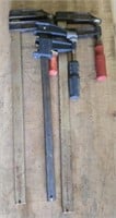 Lot of 3 workshop clamps