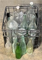 (SM) Vintage Glass Bottles Including Dads , Mt