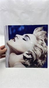 True blue Madonna LP