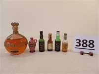 Vintage Bottles of Alcohol