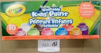 Crayola Washable Kids Paint Neon Colours 59ml/ea