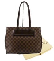 Louis Vuitton Parioli Check Handbag Tote