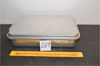 Vintage Mirro Brand Cake Taker - Aluminum