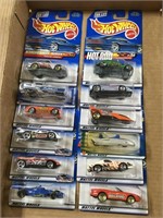 12 Different Carded Hot Wheels
