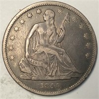 1840 50C CHVF35 SM LETTERS