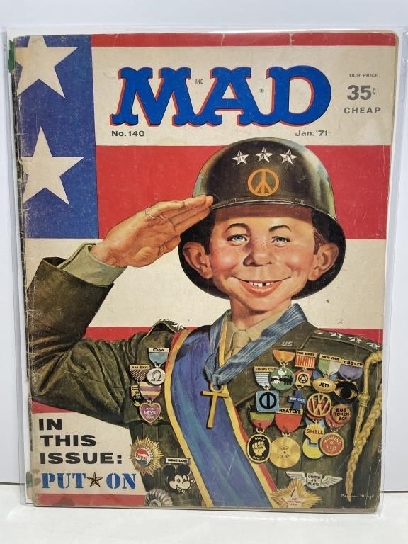 MAD magazine number 140, 35 cents, 1971