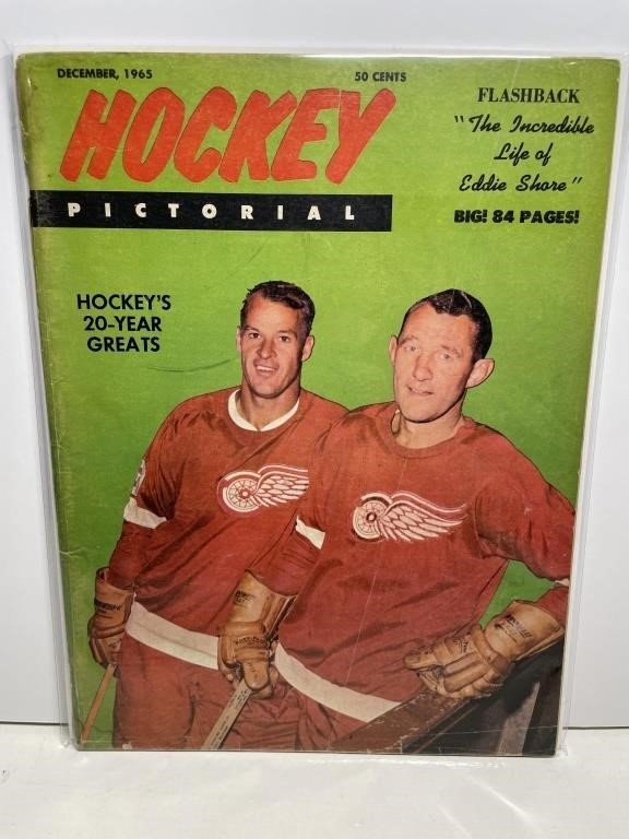 Hockey Pictorial magazine, flashback, the