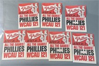 (7): 1969 Phillies Official Score Card: 1 Signed T