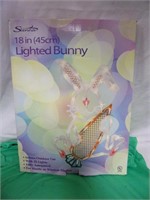 18" Lighted Bunny