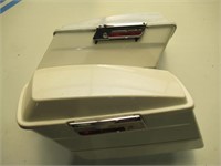 Pair H.D Saddle Bags with Latches Some Small Marks