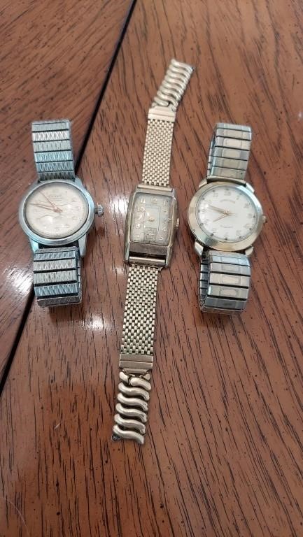 Hamilton &CORAL men's vintage watches