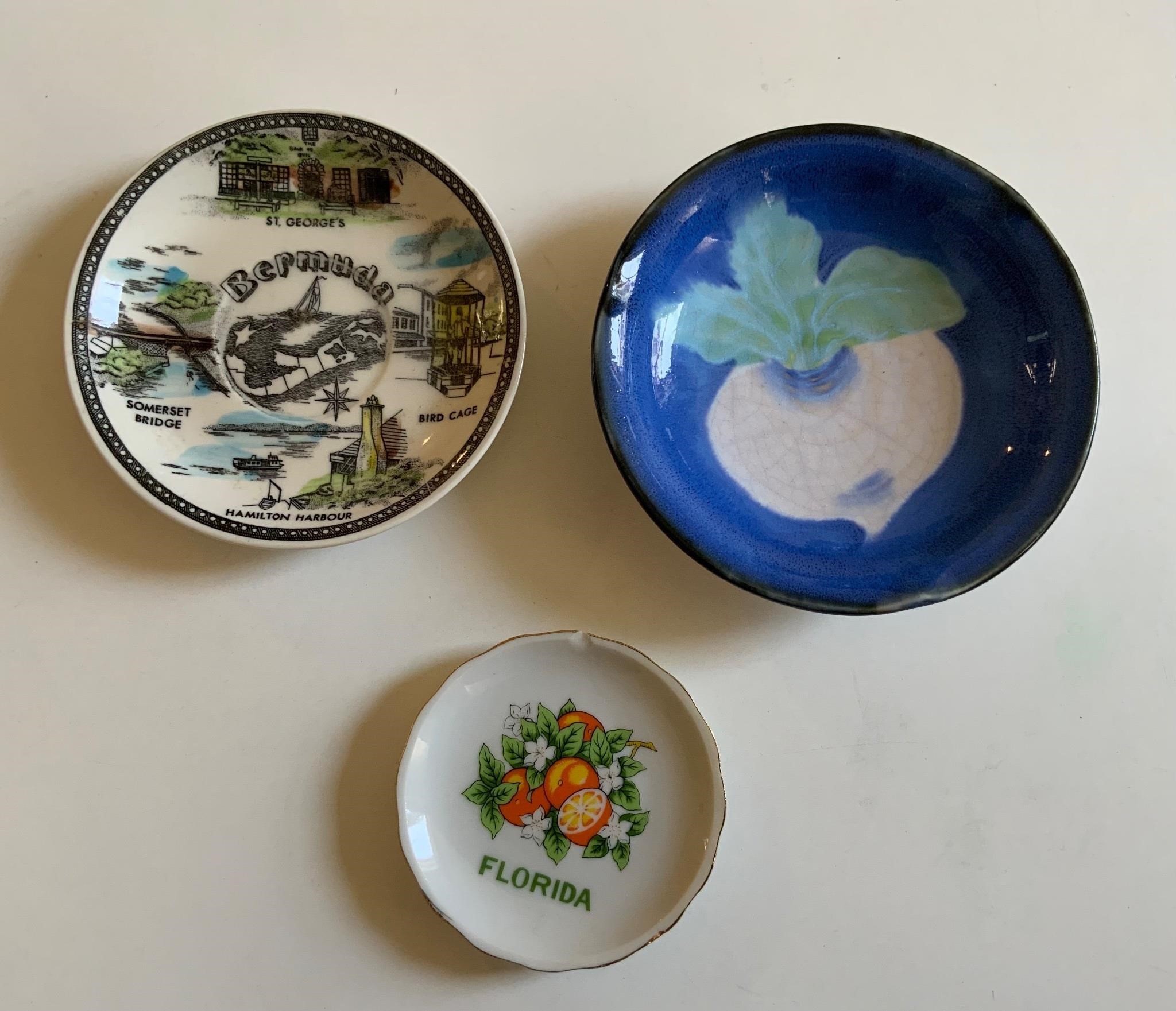 Vintage Souvenir, Trinket Dishes