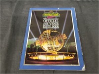 Univers Studios Florida Souvenir Photo Book