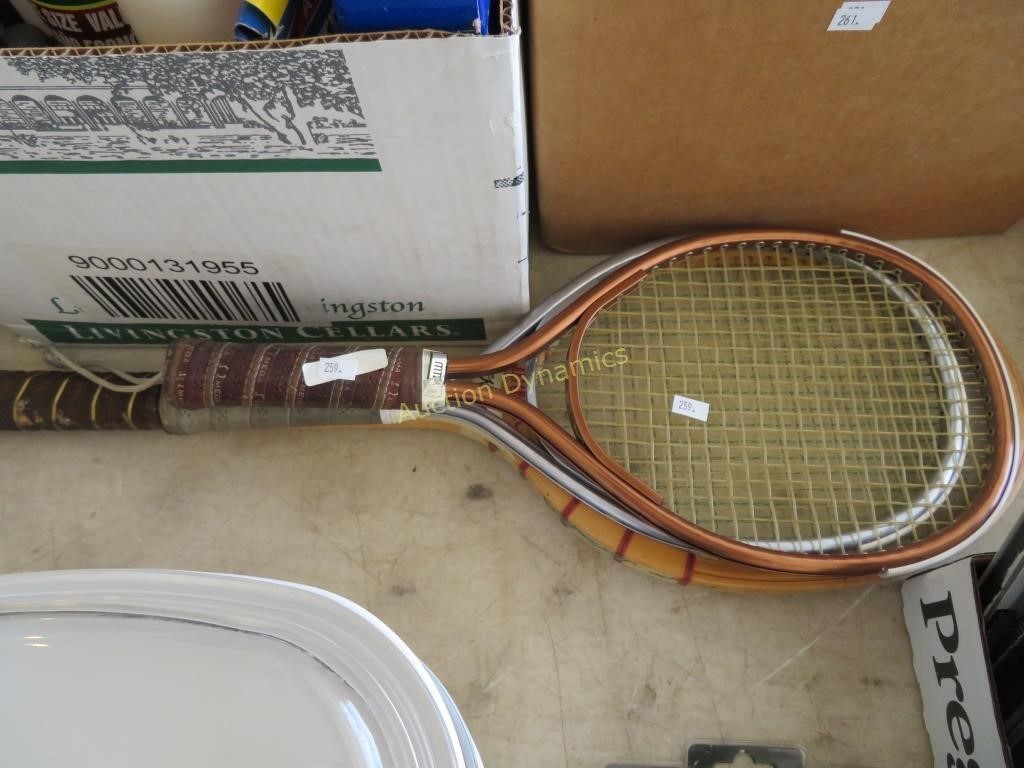 Tennis Racket & Two Racket Ball Rackets