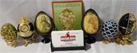6 JOAN RIVERS COLLECTION DECORATIVE EGGS