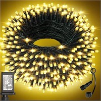 Haili 105FT 300 LED Christmas Lights Outdoor,