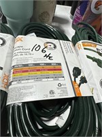 Lot of 2 HDX 55 foot landscape extension cords