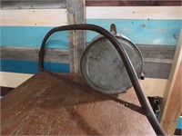 VINTAGE OIL CAN & SWEED SAW