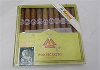 Unopened Cuban Montecristo Cigar Box