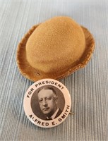 1928 Alfred E Smith for President Political Button