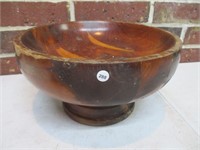 Cedar Pedestal Bowl