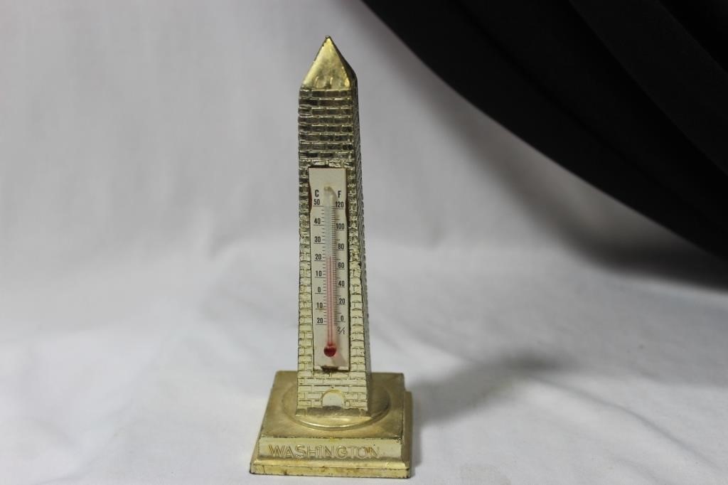 A Washington Monument Thermometer