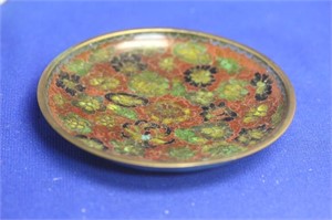 Vintage Chinese Cloisonne Dish