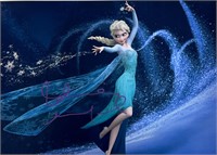 Autograph COA Frozen Photo