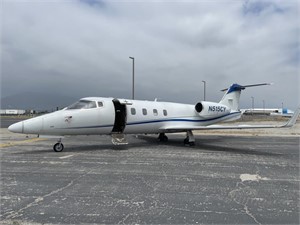 1982 Gates Learjet 55 Airplane