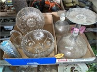 (2) Boxes Glass Bowls