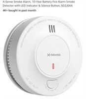 MSRP $14 Smoke Alarm