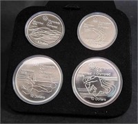 MONTREAL OLYMPICS SILVER PROOF SET SERIES 5