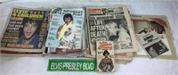 Vintage Elvis Presley Magazines and Newspapers