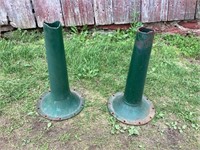 Cast iron jack posts