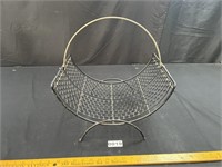 MCM Hoop Handle Metal Magazine Rack