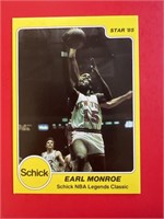 1985 Star Earl Monroe NBA Legends Card