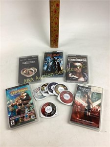 PSP Games and movies, including Air Force One,