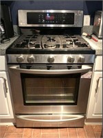 LG Gas Oven Range with Convection System