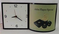 ORIGINAL JOHN PLAYER SPECIAL LIGHT- UP CLOCK