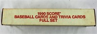 1990 Score Baseball Cards Complete Set New