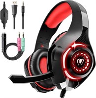 Beexcellent Gaming Headset for PS4, PS5, PC, Xbox