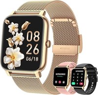 Smart Watch for Women Fitness Tracker: Gold Smart