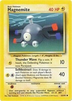 PokŽmon TCG Magnemite Base Set 53/102 Regular Unli