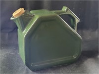 VTG Hall Pottery Corked Water Jug