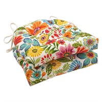 Pillow Perfect Bright Floral Indoor/Outdoor