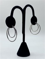 Sterling Hoop Earrings