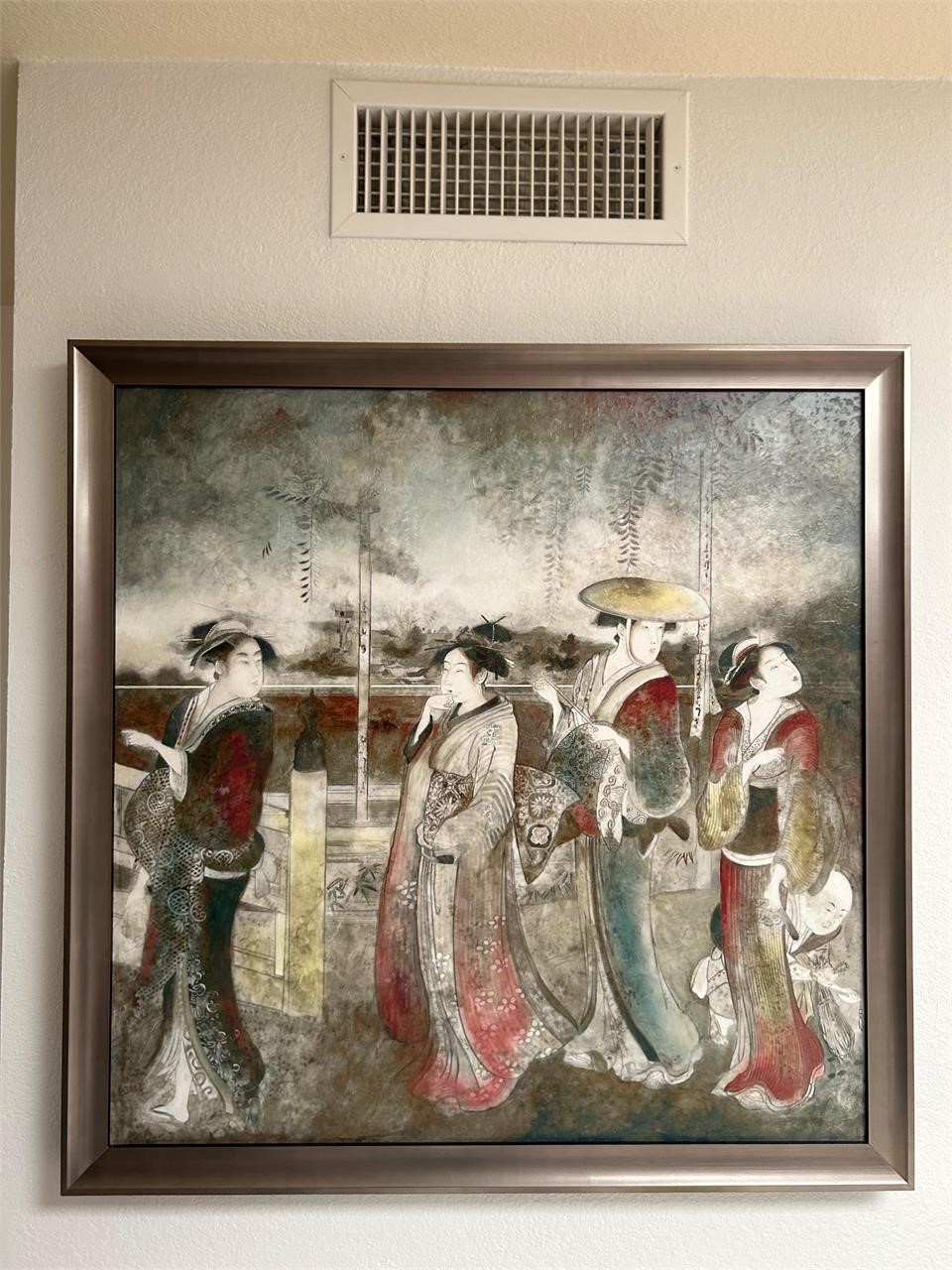 Framed Asian Style Print